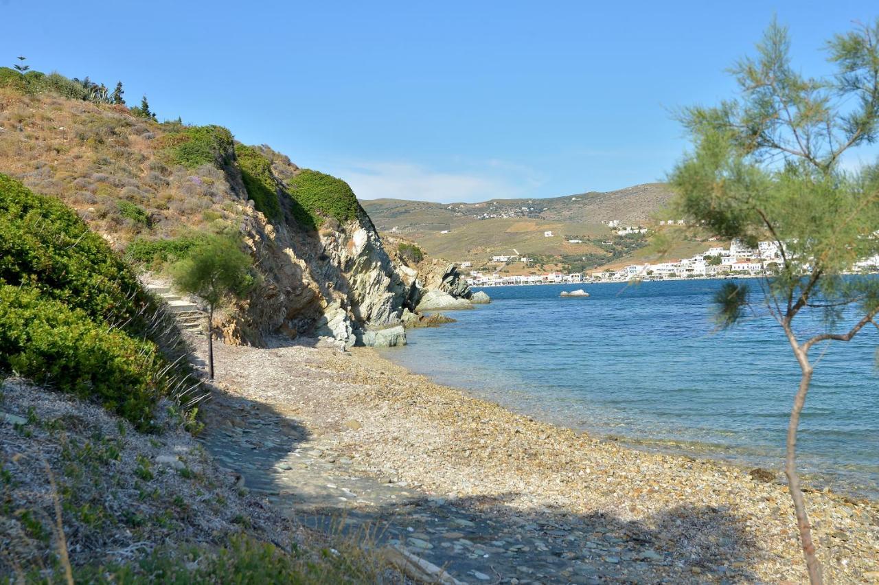 Andros Homes Sea Side Apartment & Studio กาวริยอน ภายนอก รูปภาพ