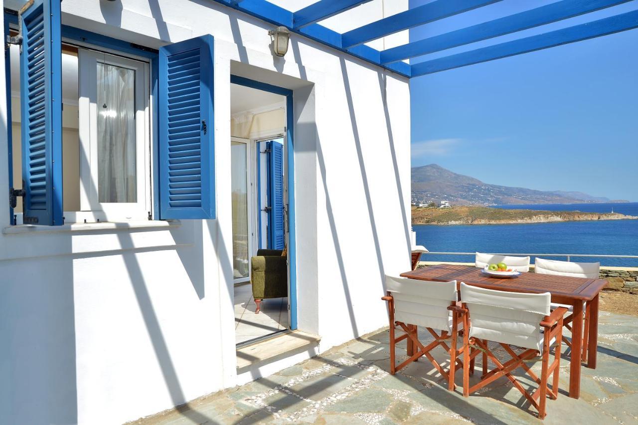 Andros Homes Sea Side Apartment & Studio กาวริยอน ภายนอก รูปภาพ